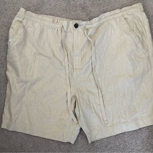 Magellan Men Baja‎ Linen Beach Short Peyote 3XL